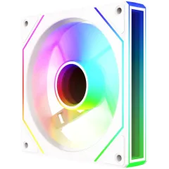 Вентилятор для корпуса Bloody CF-11 LCD ARGB 120х120x25 белый 4-pin 32дБ (упак.:1шт) (CF-11-ARGB120-WH) Ret
