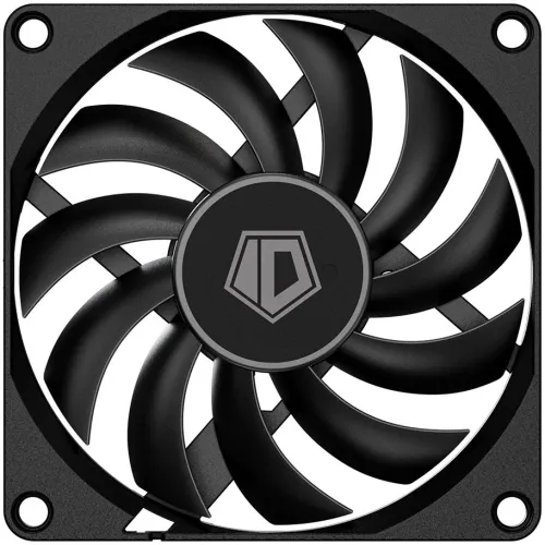 Вентилятор для корпуса ID-Cooling NO-8010-PWM 80х80x10 черный 4-pin 27.8дБ Ret