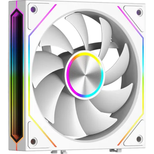 Вентилятор для корпуса PcCooler F3 X120 ARGB 120х120x25 белый 4-pin 28.4дБ (F3X120-WHAC112-GL) Ret