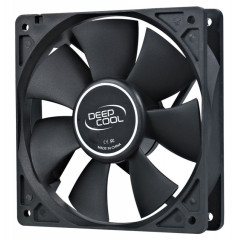 Вентилятор для корпуса Deepcool XFan 120 120х120x25 черный 3-pin 4-pin (Molex) 24дБ (DP-FDC-XF120) Ret