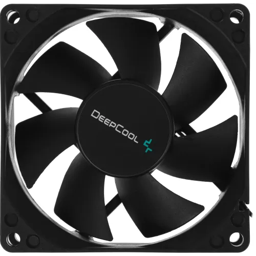 Вентилятор для корпуса Deepcool XFan 80 80х80x25 черный 4-pin (Molex) 20дБ (DP-FDC-XF80) Ret