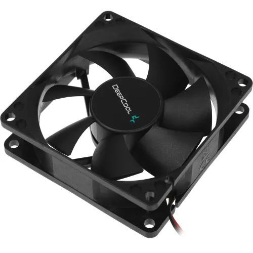 Вентилятор для корпуса Deepcool XFan 80 80х80x25 черный 4-pin (Molex) 20дБ (DP-FDC-XF80) Ret