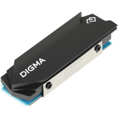 Радиатор для SSD Digma DGRDRM2B черный металл Ret