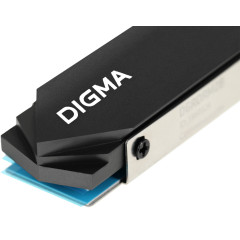 Радиатор для SSD Digma DGRDRM2B черный металл Ret