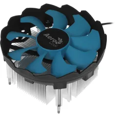 Устройство охлаждения(кулер) Aerocool BAS Soc-1151/1200 черный 3-pin 24dB Al 100W 422gr Ret