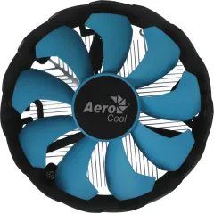 Устройство охлаждения(кулер) Aerocool BAS Soc-1151/1200 черный 3-pin 24dB Al 100W 422gr Ret