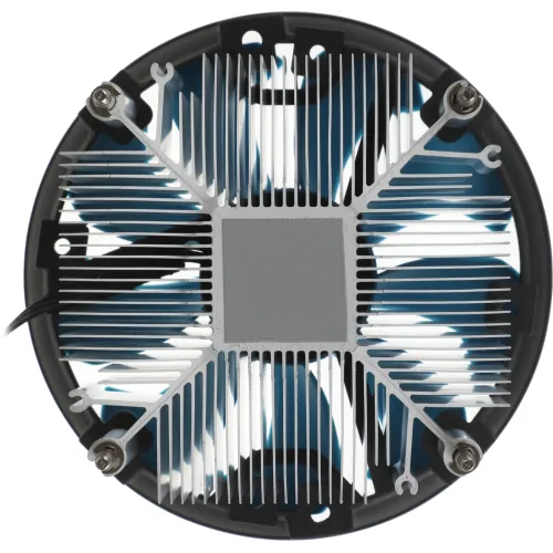 Устройство охлаждения(кулер) Aerocool BAS Soc-1151/1200 черный 3-pin 24dB Al 100W 422gr Ret