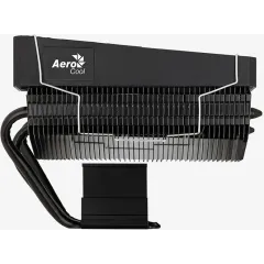 Устройство охлаждения(кулер) Aerocool Cylon 3H ARGB Soc-AM5/AM4/1200/1700/1851 черный 4-pin 13-24dB Al+Cu 125W 480gr Ret (CYLON 3H ARGB PWM 4P)