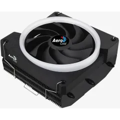 Устройство охлаждения(кулер) Aerocool Cylon 3H ARGB Soc-AM5/AM4/1200/1700/1851 черный 4-pin 13-24dB Al+Cu 125W 480gr Ret (CYLON 3H ARGB PWM 4P)