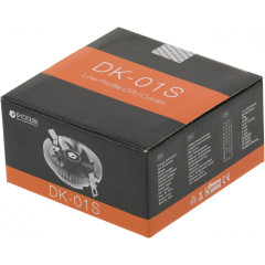 Устройство охлаждения(кулер) ID-Cooling DK-01S Soc-AM5/AM4/1200/1700/1851 черный 3-pin 24dB Al 65W 144gr Ret