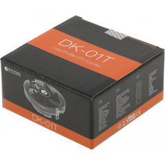 Устройство охлаждения(кулер) ID-Cooling DK-01T Soc-AM5/AM4/1200/1700/1851 черный 3-pin 24dB Al 95W 195gr Ret