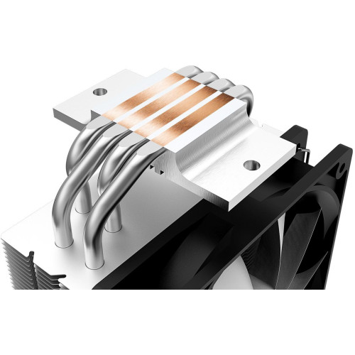 Устройство охлаждения(кулер) ID-Cooling SE-214-XT RGB Soc-AM5/AM4/1200/1700/1851 черный/белый 4-pin 16-27dB Al+Cu 180W 810gr Ret