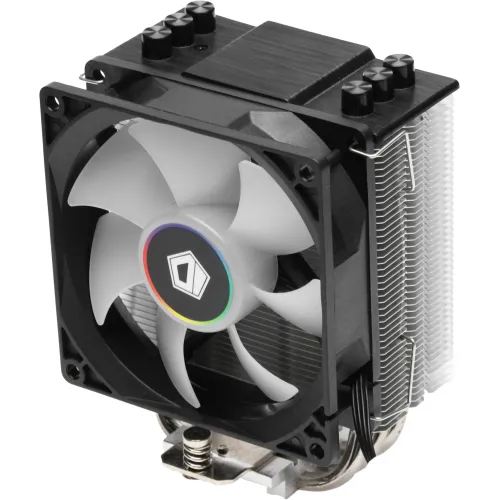 Устройство охлаждения(кулер) ID-Cooling SE-903-XT RGB Soc-AM5/AM4/1200/1700/1851 черный 4-pin 14-26dB Al+Cu 130W 650gr Ret
