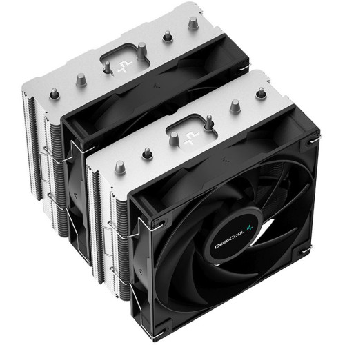 Устройство охлаждения(кулер) Deepcool AG620 Soc-AM5/AM4/1200/1700/1851 черный 4-pin 15-29dB Al+Cu 260W 1300gr Ret (R-AG620-BKNNMN-G-1)