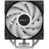 Устройство охлаждения(кулер) Deepcool AG400 LED RGB Soc-AM5/AM4/1200/1700/1851 серебристый/черный 4-pin 18-32dB Al+Cu 220W 614gr Ret (R-AG400-BKLNMC-G-1)