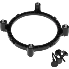 Устройство охлаждения(кулер) Deepcool Ice Edge Mini FS V2.0 Soc-AM5/AM4/1200/1700/1851 черный/синий 3-pin 25dB Al+Cu 100W 276gr Ret (DP-MCH2-IEMV2)