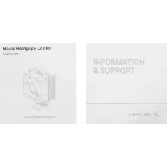 Устройство охлаждения(кулер) Deepcool Ice Edge Mini FS V2.0 Soc-AM5/AM4/1200/1700/1851 черный/синий 3-pin 25dB Al+Cu 100W 276gr Ret (DP-MCH2-IEMV2)