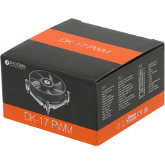 Устройство охлаждения(кулер) ID-Cooling DK-17 PWM Soc-1700/1851 черный 4-pin 14-26dB Al 65W 265gr Ret