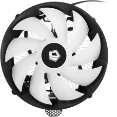 Устройство охлаждения(кулер) ID-Cooling DK-03 Rainbow RGB Soc-AM5/AM4/1200/1700/1851 черный 4-pin 14-26dB 100W 250gr Ret