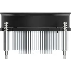 Устройство охлаждения(кулер) ID-Cooling DK-19 PWM Soc-1700/1851 черный 4-pin 14-26dB Al 95W 340gr Ret