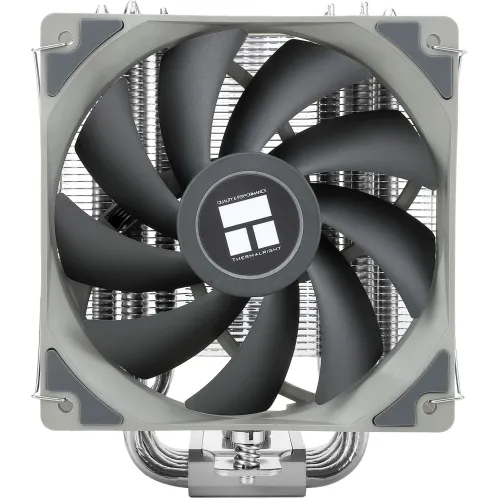 Устройство охлаждения(кулер) Thermalright Burst Assasin 120 Soc-AM5/AM4/1200/1700/1851 серый 4-pin 25.6dB Al+Cu 510gr Ret (BA120)