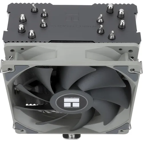 Устройство охлаждения(кулер) Thermalright Burst Assasin 120 Soc-AM5/AM4/1200/1700/1851 серый 4-pin 25.6dB Al+Cu 510gr Ret (BA120)