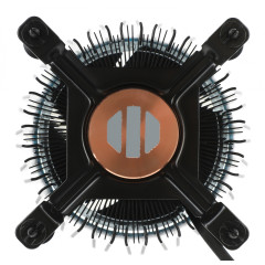 Устройство охлаждения(кулер) Intel RM1 M23901 Soc-1700/1851 черный 4-pin 16-29dB Al+Cu 95W 350gr brown box