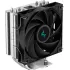 Устройство охлаждения(кулер) Deepcool AG400 Soc-AM5/AM4/1200/1700/1851 серебристый/черный 4-pin 18-31.6dB Al+Cu 220W 614gr Ret (R-AG400-BKNNMN-G-1)