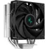 Устройство охлаждения(кулер) Deepcool AG400 Soc-AM5/AM4/1200/1700/1851 серебристый/черный 4-pin 18-31.6dB Al+Cu 220W 614gr Ret (R-AG400-BKNNMN-G-1)