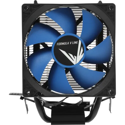 Устройство охлаждения(кулер) Formula Ice Boid 2PSDA Soc-AM5/AM4/1200/1700/1851 черный/синий 4-pin 17-34dB Al+Cu 100W Ret