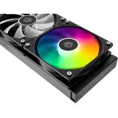 Система водяного охлаждения ID-Cooling SL360 XE ARGB Soc-AM5/AM4/1200/1700/1851 черный 4-pin 14-30dB Al+Cu LCD 350W Ret