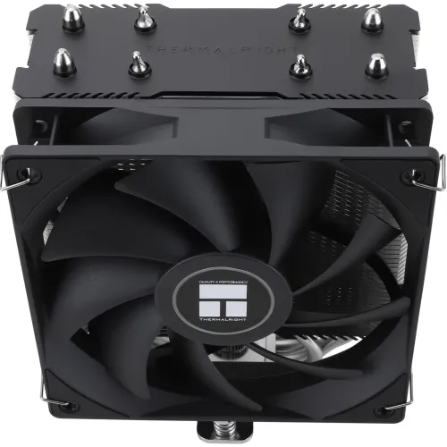 Устройство охлаждения(кулер) Thermalright Assassin X 120 v2 Soc-AM5/AM4/1200/1700/1851 черный 4-pin 25.6dB Al+Cu 700gr Ret (AX120-V2)