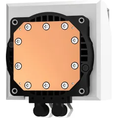 Система водяного охлаждения Deepcool LT240 ARGB Soc-AM5/AM4/1200/1700/1851 белый 4-pin 38.71dB Al 280W 1504gr Ret (R-LT240-WHAMNC-G-1)