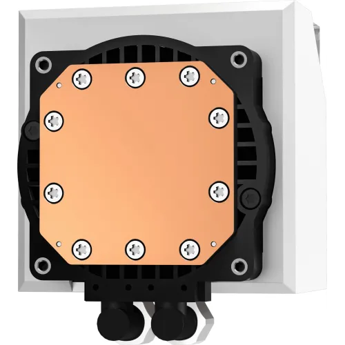 Система водяного охлаждения Deepcool LT240 ARGB Soc-AM5/AM4/1200/1700/1851 белый 4-pin 38.71dB Al 280W 1504gr Ret (R-LT240-WHAMNC-G-1)