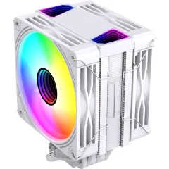 Устройство охлаждения(кулер) Bloody BD-AC230-ARGB1 ARGB Soc-AM5/AM4/1200/1700/1851 белый 4-pin 22-32dB Al+Cu LCD 230W 715gr Ret (BD-AC230-ARGB1-WH)