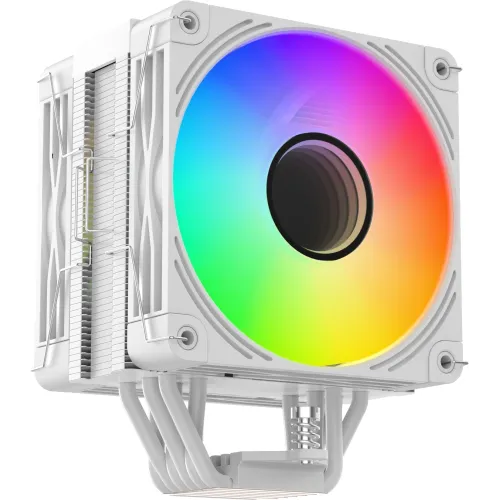 Устройство охлаждения(кулер) Bloody BD-AC230-ARGB1 ARGB Soc-AM5/AM4/1200/1700/1851 белый 4-pin 22-32dB Al+Cu LCD 230W 715gr Ret (BD-AC230-ARGB1-WH)