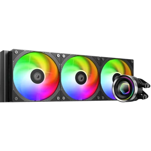 Система водяного охлаждения ID-Cooling FX360 Inf ARGB Soc-AM5/AM4/1200/1700/1851 черный 4-pin 27.2dB Al 350W Ret