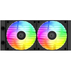 Система водяного охлаждения ID-Cooling FX240 Inf ARGB Soc-AM5/AM4/1200/1700/1851 черный 4-pin 27.2dB Al 300W Ret