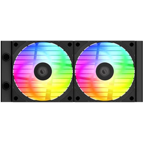Система водяного охлаждения ID-Cooling FX240 Inf ARGB Soc-AM5/AM4/1200/1700/1851 черный 4-pin 27.2dB Al 300W Ret