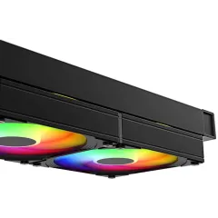 Система водяного охлаждения ID-Cooling FX240 Inf ARGB Soc-AM5/AM4/1200/1700/1851 черный 4-pin 27.2dB Al 300W Ret