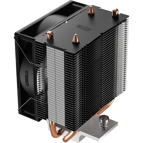 Устройство охлаждения(кулер) PcCooler R200 Soc-AM5/AM4/1200/1700/1851 серебристый/черный 3-pin 30dB Al+Cu 110W Ret (R200-XXNWYX-US)