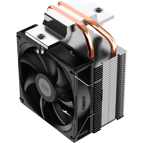 Устройство охлаждения(кулер) PcCooler R200 Soc-AM5/AM4/1200/1700/1851 серебристый/черный 3-pin 30dB Al+Cu 110W Ret (R200-XXNWYX-US)