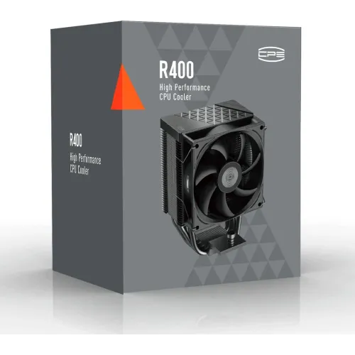 Устройство охлаждения(кулер) PcCooler R400 Soc-AM5/AM4/1200/1700/1851 черный 4-pin 18-30dB Al+Cu 180W Ret (R400-BKNWYX-US)
