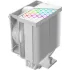 Устройство охлаждения(кулер) PcCooler R400 ARGB Soc-AM5/AM4/1200/1700/1851 белый 4-pin 18-30dB Al+Cu 180W Ret (R400-WHAWYX-US)