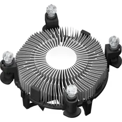 Устройство охлаждения(кулер) PcCooler R94-V2 Soc-1700/1851 серебристый/черный 4-pin 27.3dB Al 65W 158gr Ret (R94V2-XXNIXX-GL)