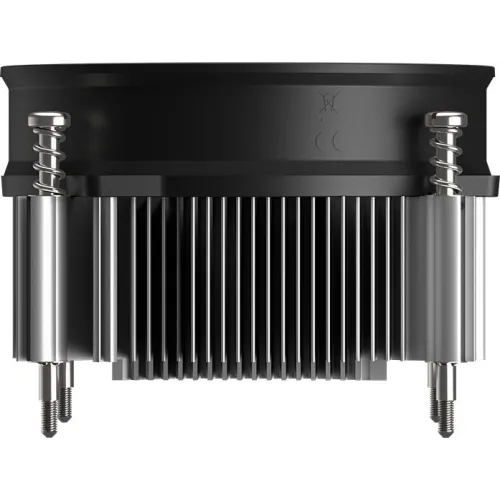 Устройство охлаждения(кулер) PcCooler R95-I Soc-1200/1700/1851 серебристый/черный 4-pin 31.2dB Al+Cu 95W 400gr Ret (R95-XXNIXX-GL)