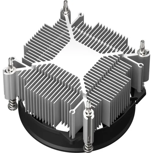 Устройство охлаждения(кулер) PcCooler R95S-I Soc-1200/1700/1851 серебристый/черный 4-pin 31.1dB Al 95W 360gr Ret (R95S-XXNIXX-CL)