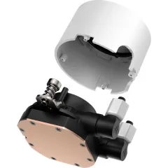 Система водяного охлаждения PcCooler DA360 WH ARGB Soc-AM5/AM4/1200/1700/1851 белый 4-pin 33.8dB Al 300W Ret (DA360-WHAWXX-GL)