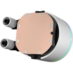 Система водяного охлаждения PcCooler DA360 Pro Digital ARGB Soc-AM5/AM4/1200/1700/1851 белый 4-pin 33.7dB Al LCD 300W Ret (DA360PRO-WHAWXL-GL)