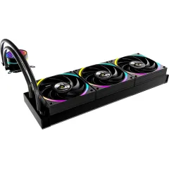 Система водяного охлаждения Formula Oasis L360 ARGB Soc-AM5/AM4/1200/2066/1700/1851 черный 4-pin 1-27dB Al+Cu 360W Ret (OASIS L360 ARGB BK)